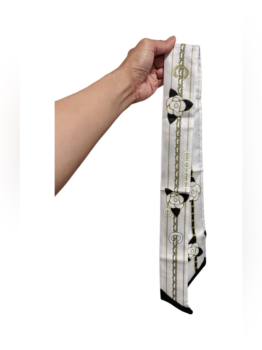 Luxury Silk Fashionable Twilly/Mini-Scarf